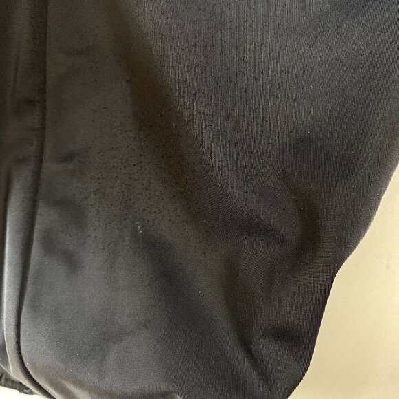 Lands End Tank One Piece Swimsuit Black 12 - Picture 6 of 9